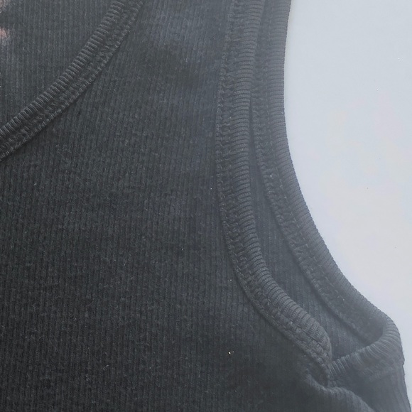 Justice Plain Black Tank Top - Picture 3 of 3